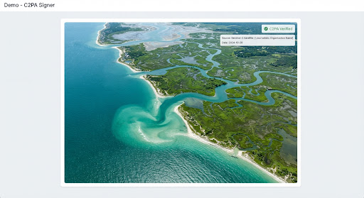Coastal article image used in the review workflow mock